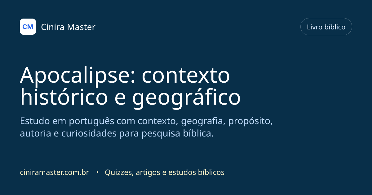 Imagem gerada para o livro bíblico de Apocalipse