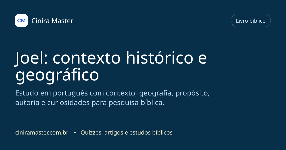 Imagem gerada para o livro bíblico de Joel