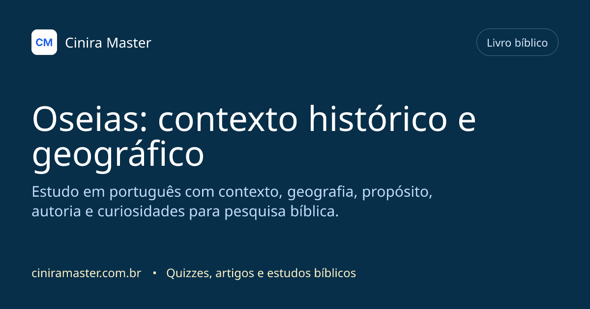 Imagem gerada para o livro bíblico de Oseias
