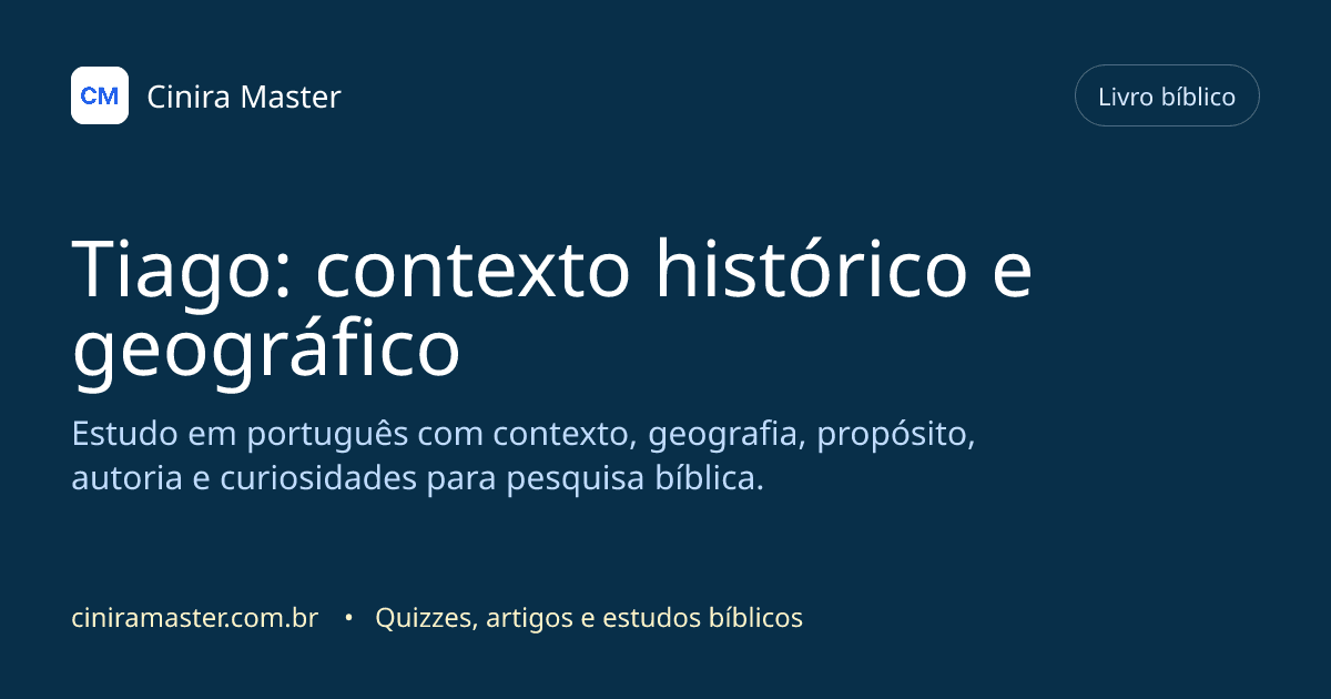 Imagem gerada para o livro bíblico de Tiago